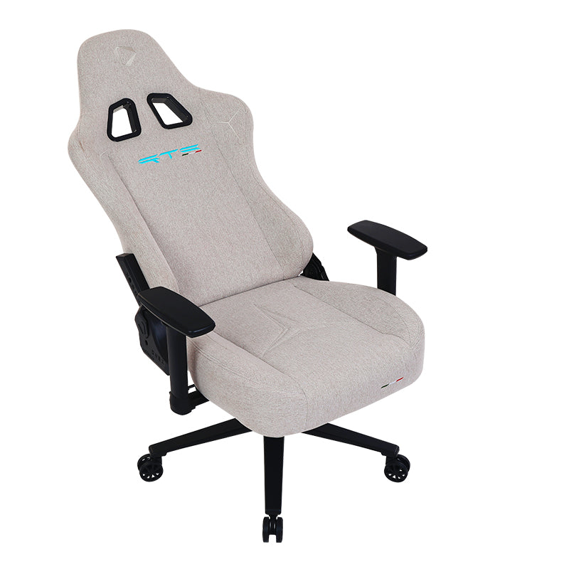 ONEX RTC Embrace Large Fabric Gaming Chair - Ivory