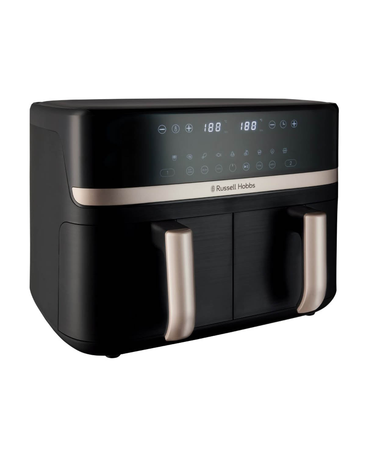 Russell Hobbs Satisfry Dual Basket Airfryer - Black