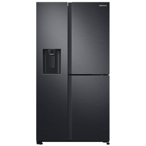 Samsung 621 Litre Side By Side Fridge - Black Stainless Steel