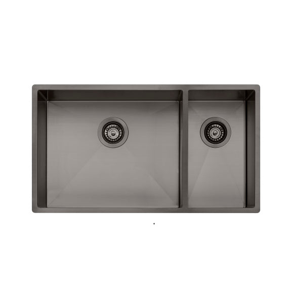 Oliveri Sprectra 1 & 1/2 Bowl Sink - Gunmetal