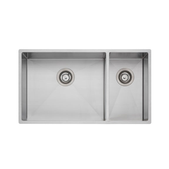 OLIVERI SPECTRA 1 AND 1/2 BOWL SINK STAINLESS STEEL NTH