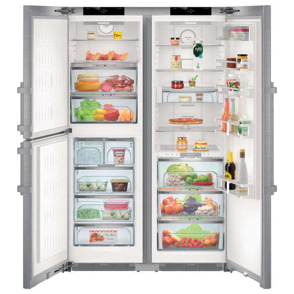 Liebherr 665 Litre Freestanding Side by Side Refrigerator Freezer