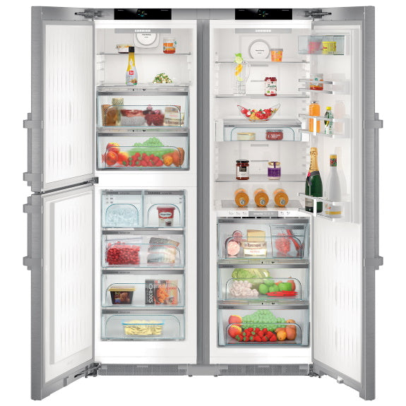 Liebherr 628 Litre Freestanding Side X Side Refrigerator Freezer