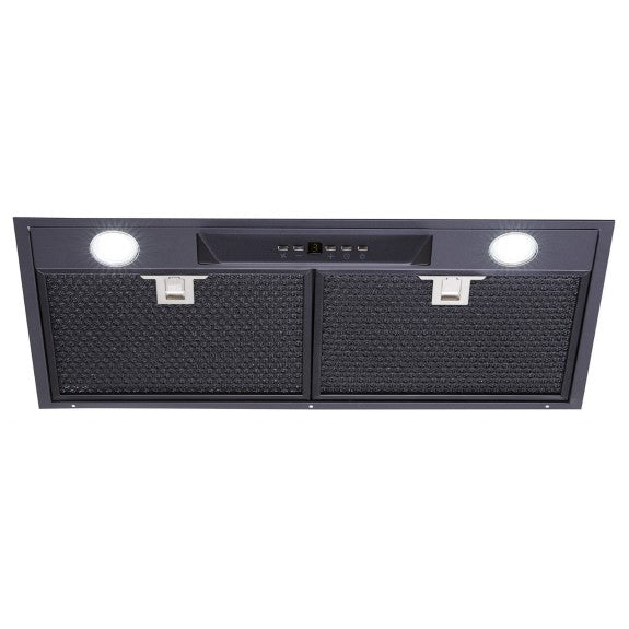 Schweigen 60cm Silent Undermount Rangehood - Black