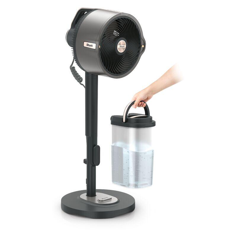 Shark FlexBreeze Pro-Mist 2-in-1 Pedestal & Table Fan with Water Tank