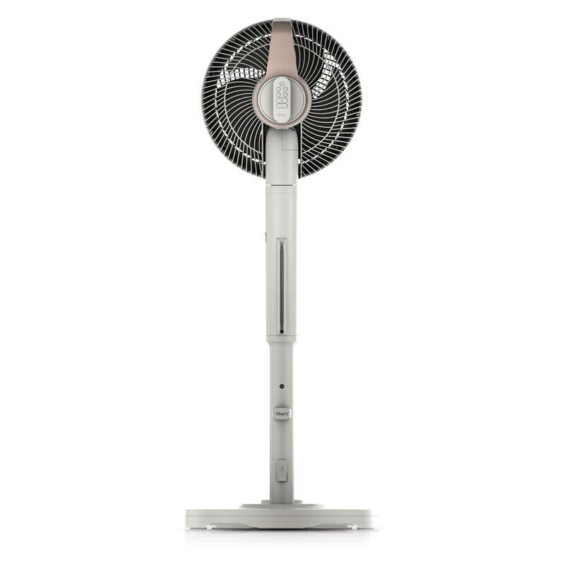 Shark FlexBreeze Pro-Mist 2-in-1 Portable Pedestal Fan with Misting System - White