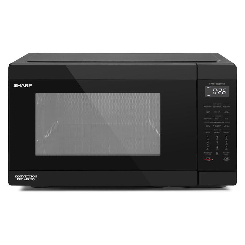 Sharp 26L Pro Airfry 1000W Convection Inverter Microwave Oven - Black