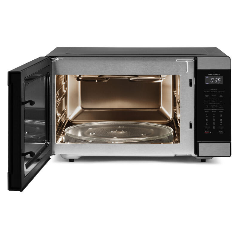 Sharp 36L Pro Airfry Convection Microwave - Black Stainless Steely