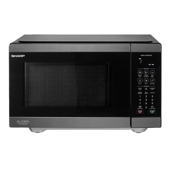 Sharp 26 Litre Flatbed Microwave with Smart Inverter