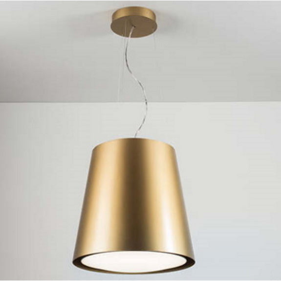 Sirius Ceiling Mount Pendant Rangehood - Gold