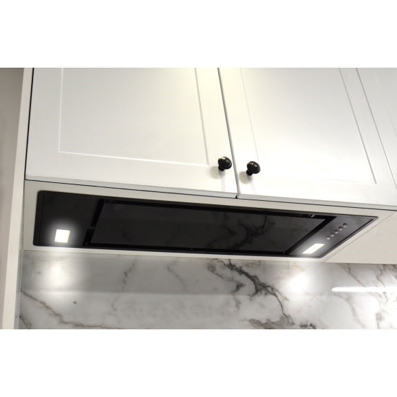 Sirius 52cm Undermount Rangehood - Black