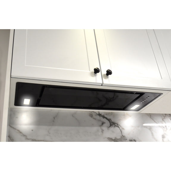 Sirius 85cm Undermount Rangehood - Black