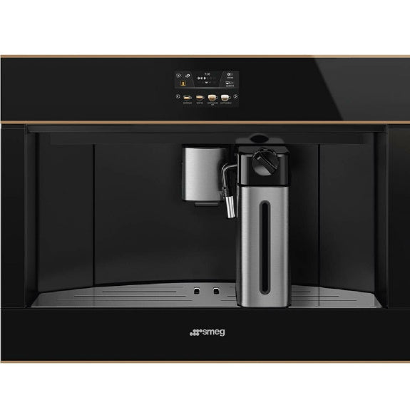 Smeg Dolce Stil Novo Built-in Coffee Machine - Black