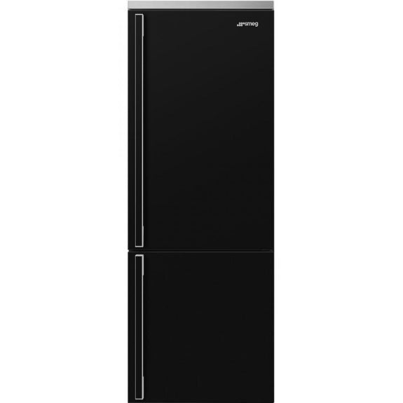 Smeg Portofino 510 Litre Bottom Mount Refrigerator - Black