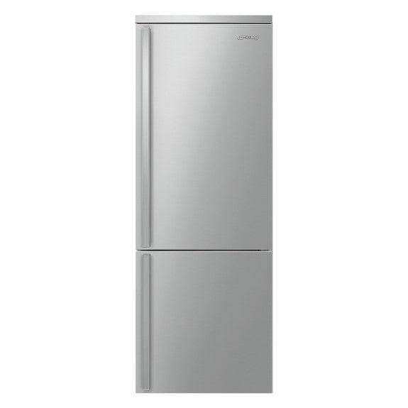 Smeg Portofino 481 Litre Bottom Mount Fridge - Stainless Silver