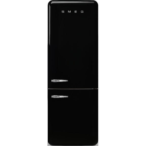 Smeg Retro Style 510 Litre Bottom Mount Refrigerator - Black