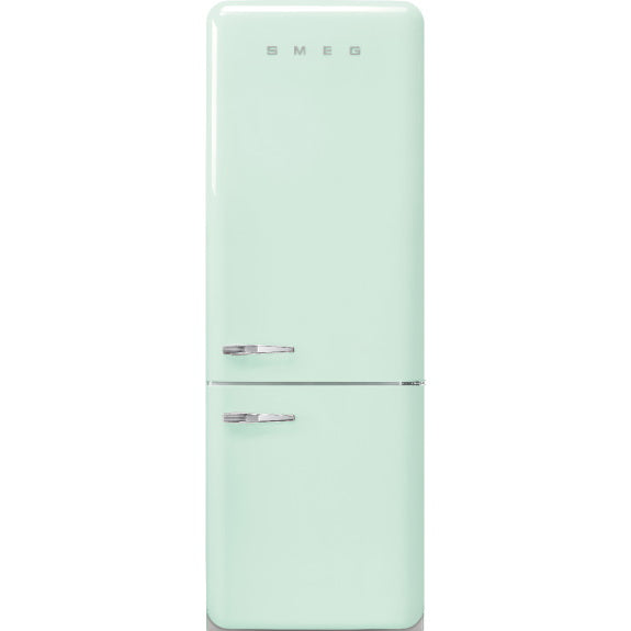 Smeg Retro Style Bottom 510 Litre Mount Refrigerator - Pastel Green