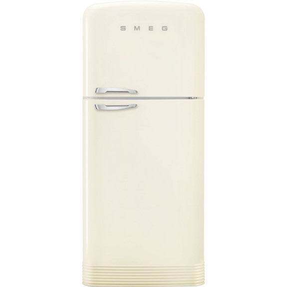 Smeg 524 Litre Retro Style Top Mount Refrigerator - Cream