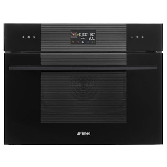Smeg Linea 45cm Speed Oven - Black