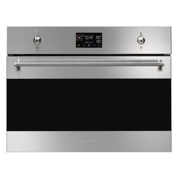 Smeg 45cm Compact Classic Steam 100 Oven - Stainless Steel