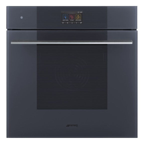 Smeg Linea 60cm Pyro Steam Oven - Neptune Grey
