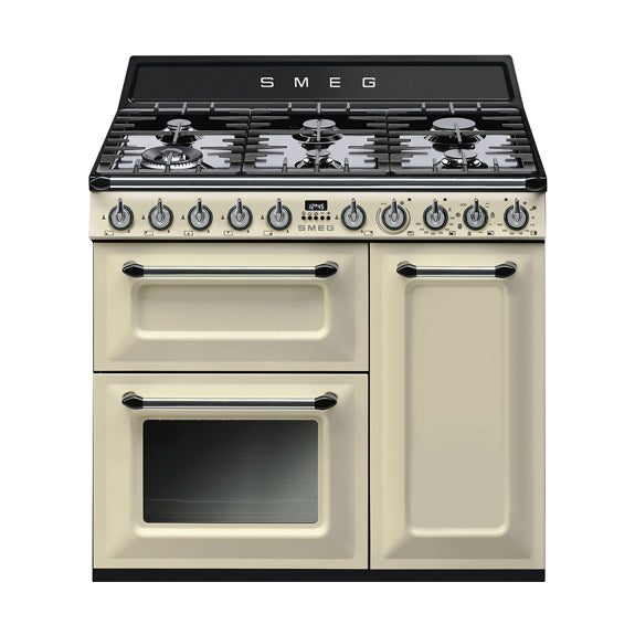 Smeg Victoria 90cm Freestanding Cooker - Cream