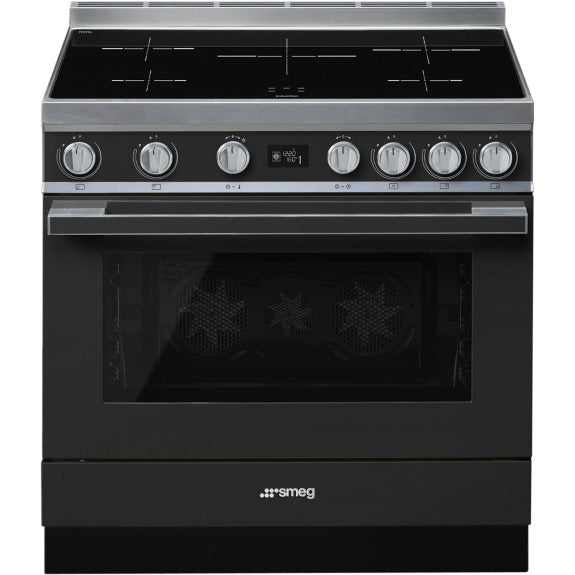 Smeg Portofino 90cm Induction Cooker - Anthracite