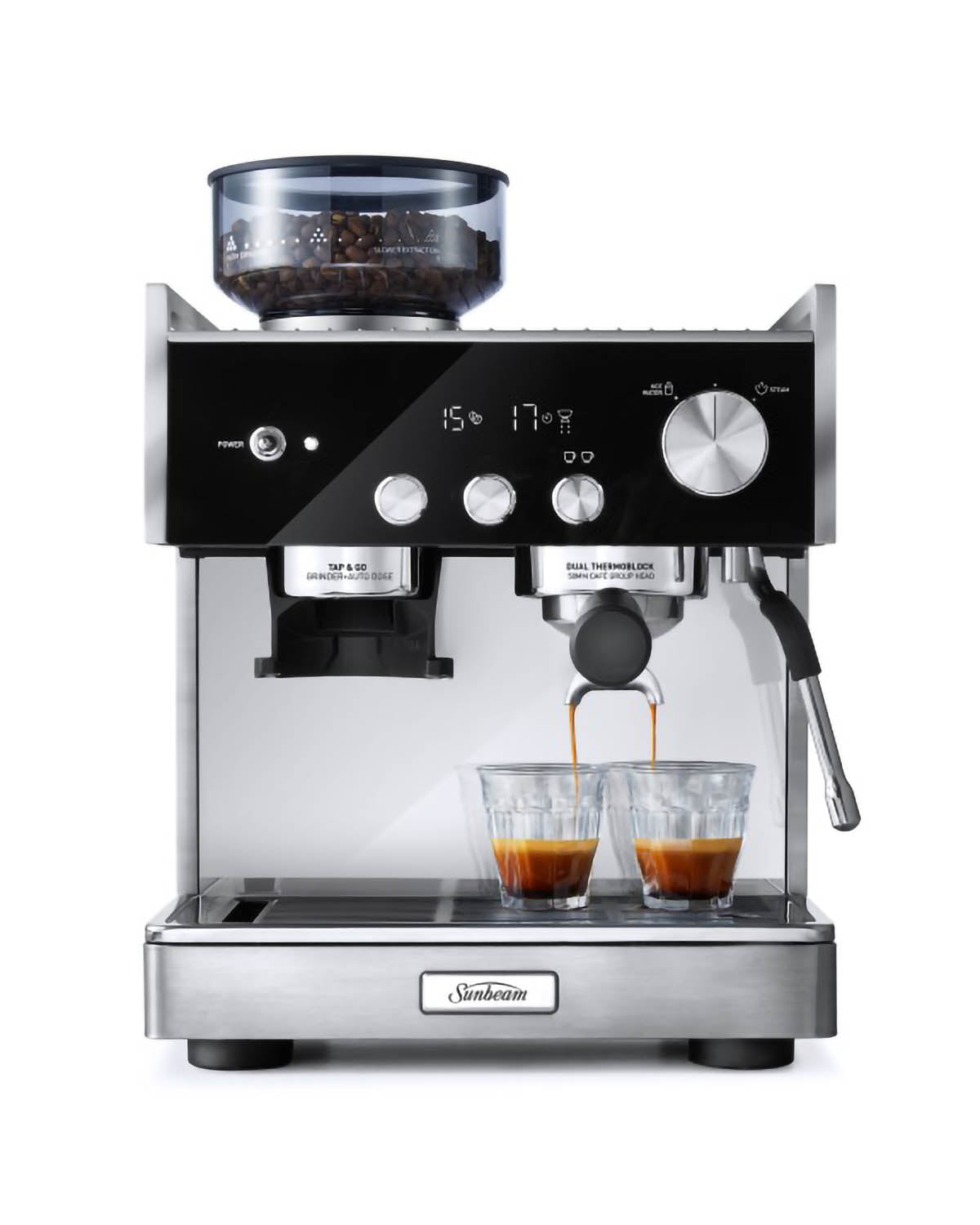 Sunbeam Origins Dual Espresso Coffee Machine