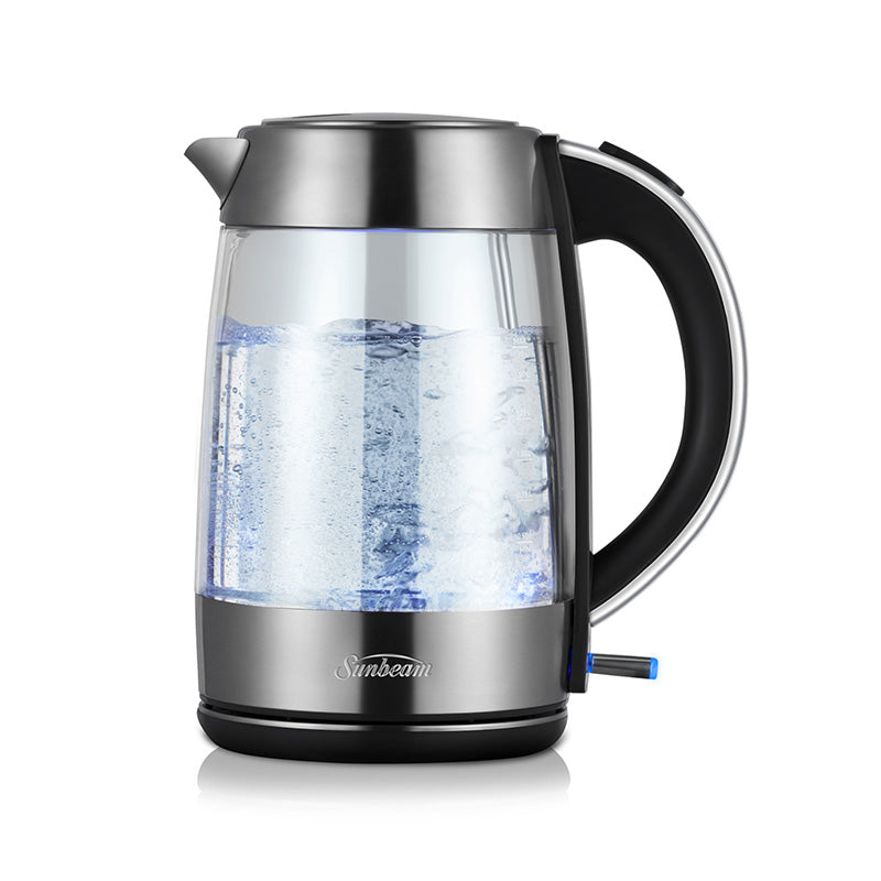 Sunbeam 1.7 Litre Maestro Dual Wall Glass Kettle - Clear