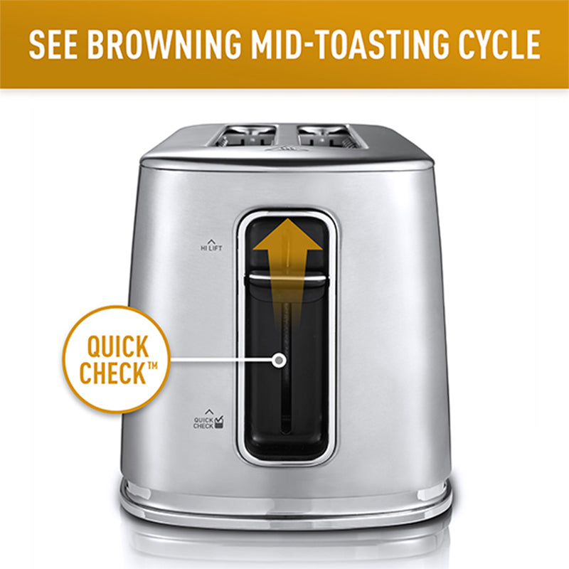 Sunbeam Arise Collection 4 Slice Toaster - Stainless Steel