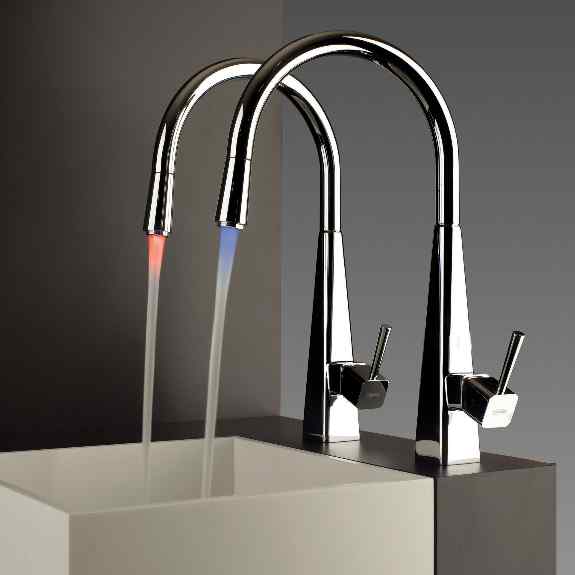 Franke Pyra Light Pull Out Tap - Chrome
