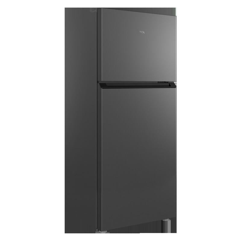 TCL 420L Top Mount Fridge - Crystal Ash Grey