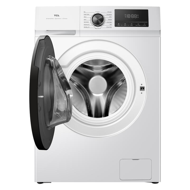 TCL 10Kg Front Load Washer - White