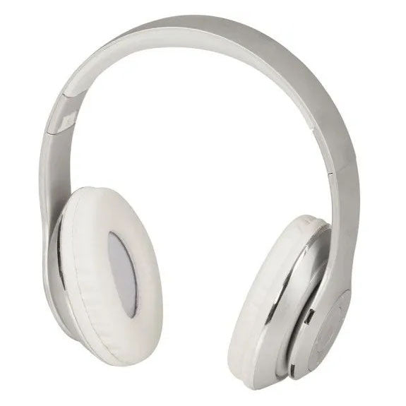 TechBrands Over Ear Headphones - White