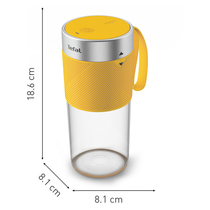 Tefal Lightmix Portable Blender - Yellow