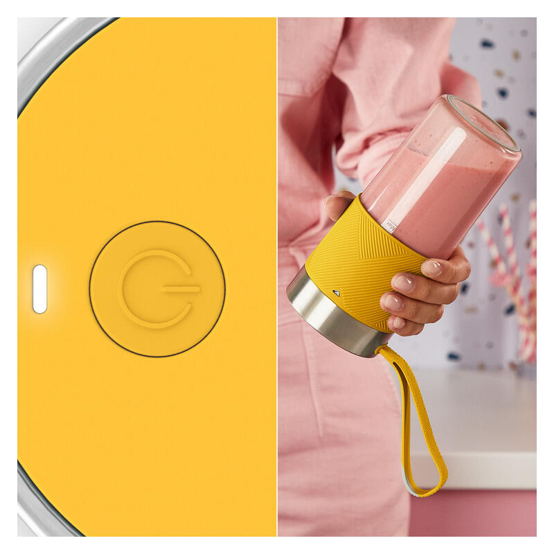 Tefal Lightmix Portable Blender - Yellow