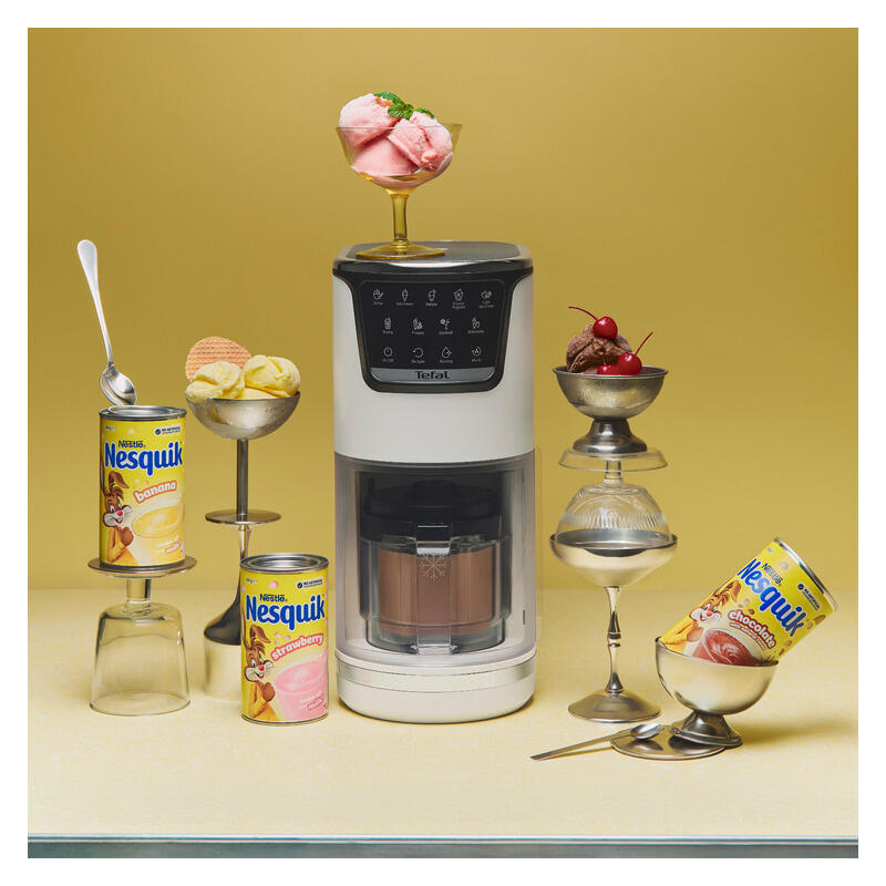 Tefal Doci Rise Nesquick Bundle - Chocolate Strawberry with Spoon