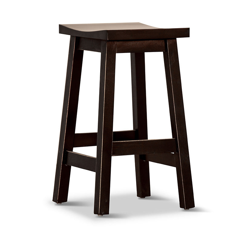 Tokyo Timber Bar Stool - Black