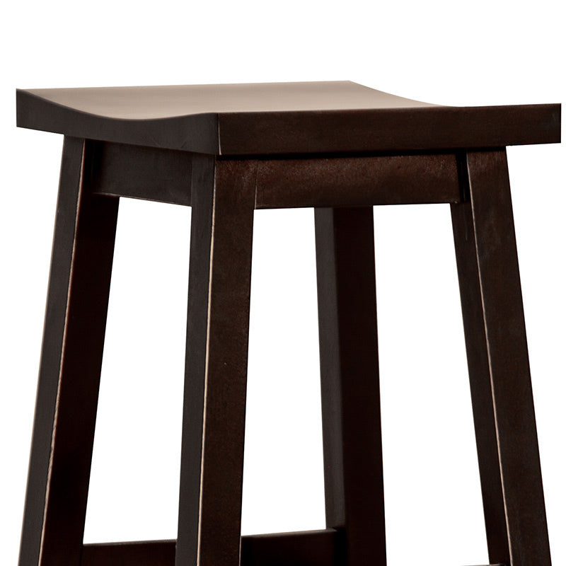 Tokyo Timber Bar Stool - Black