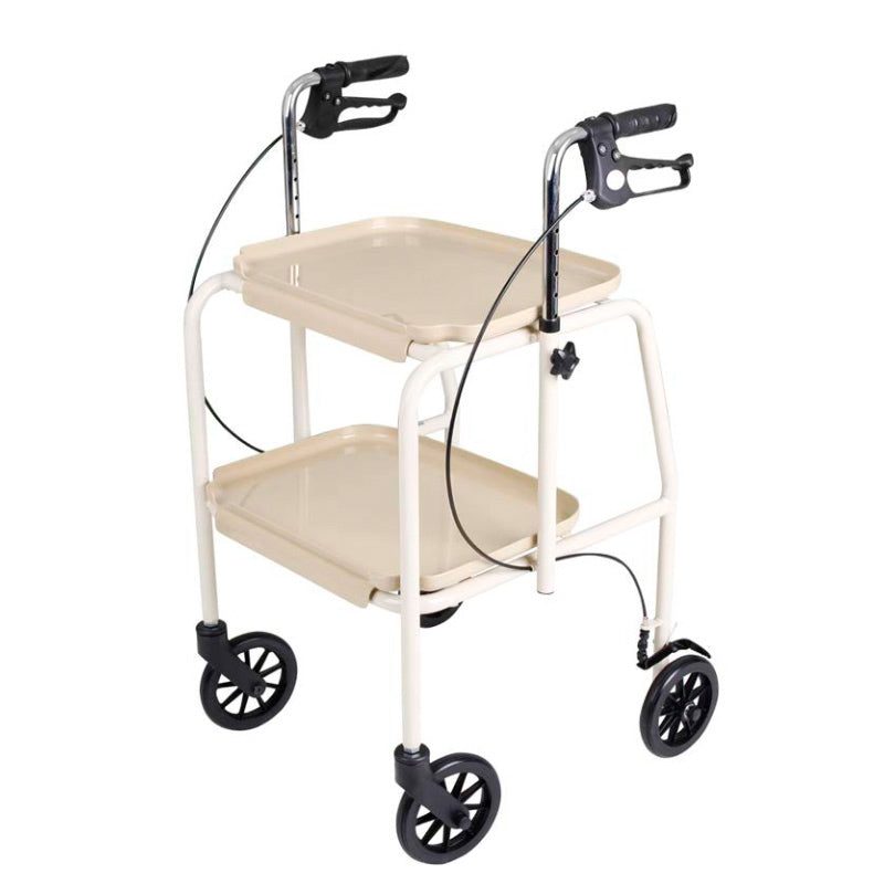 Days Adjustable Height Trolley Walker - Beige