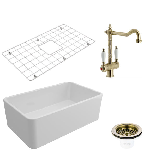 TURNERHASTINGS NOVI FIRECLAY SINK PACKAGE 11
