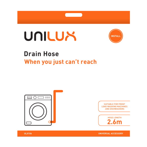 Unilux 2.6m Extension Drain Hose