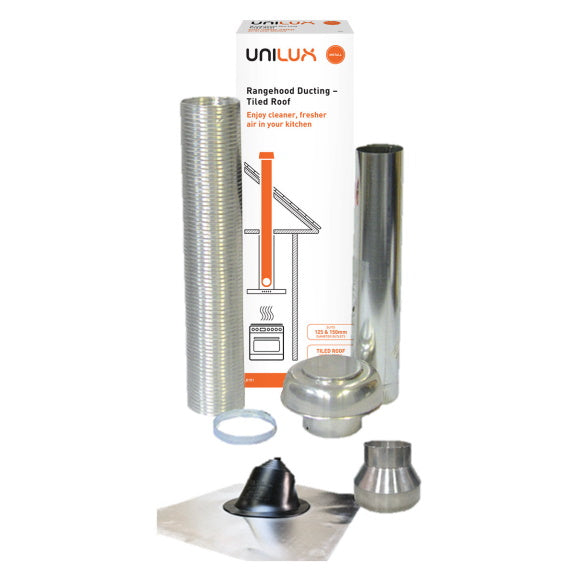 Unilux Universal Rangehood Ducting for Tiled Roofs