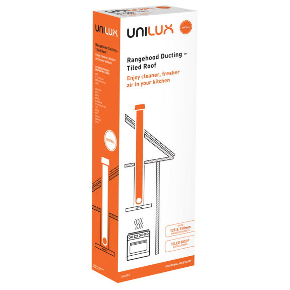 Unilux Universal Rangehood Ducting for Tiled Roofs