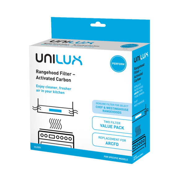 Unilux 2 pack Rangehood Carbon Filter
