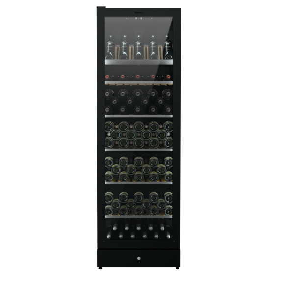 Vintec 198 Bottle Wine & Storage Cabinet - Black