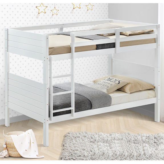 Welling Single Over Single Bunk Bed - White