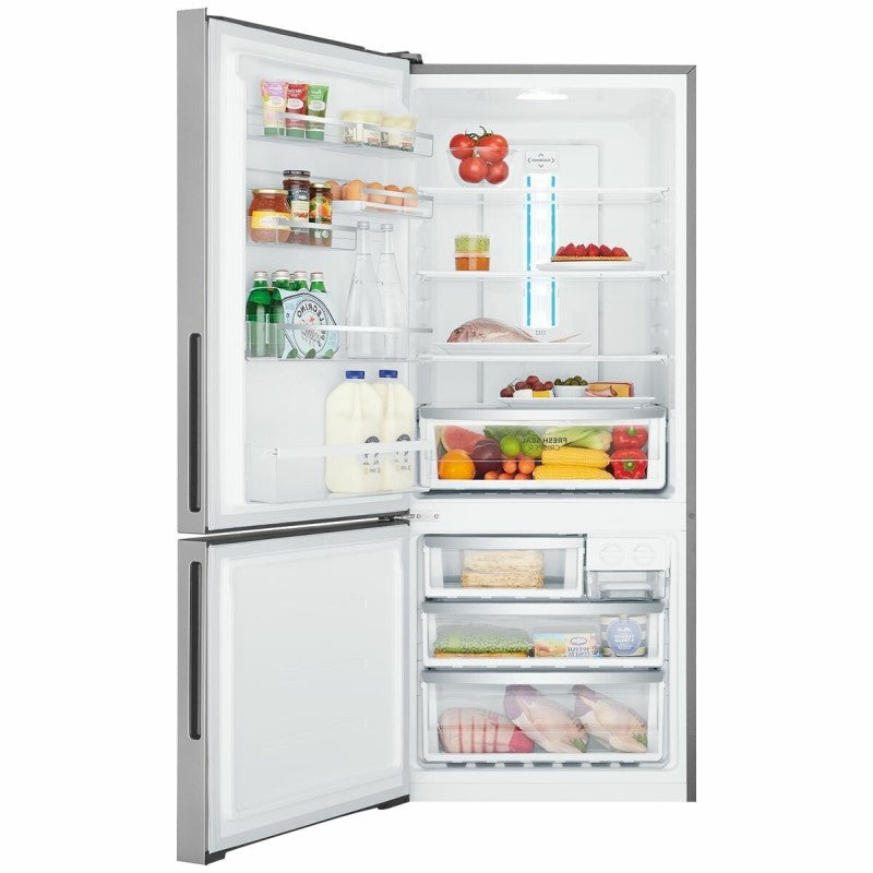 Westinghouse 425 Litre Bottom Mount Refrigerator - Arctic Silver