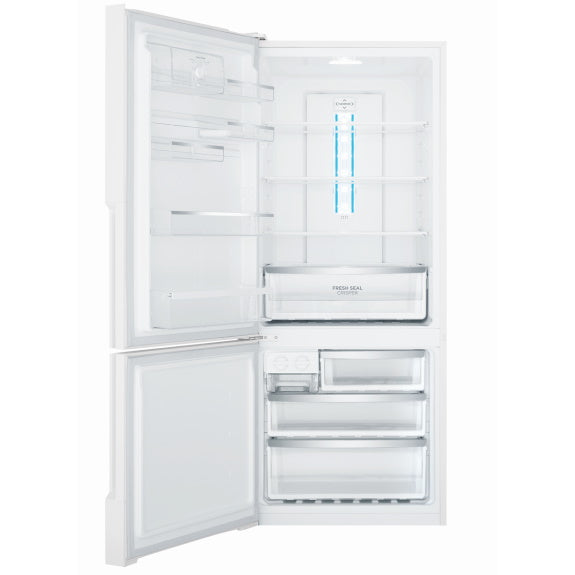 Westinghouse 425 Litre Bottom Mount Refrigerator - White