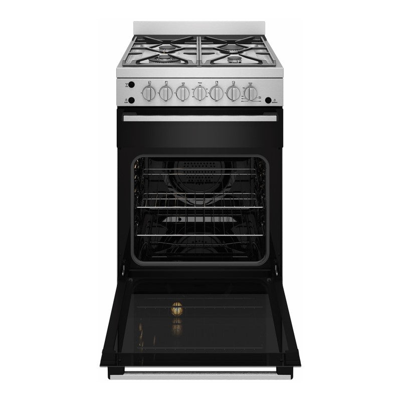 Westinghouse 60cm Freestanding Gas Cooker - Stainless Steel